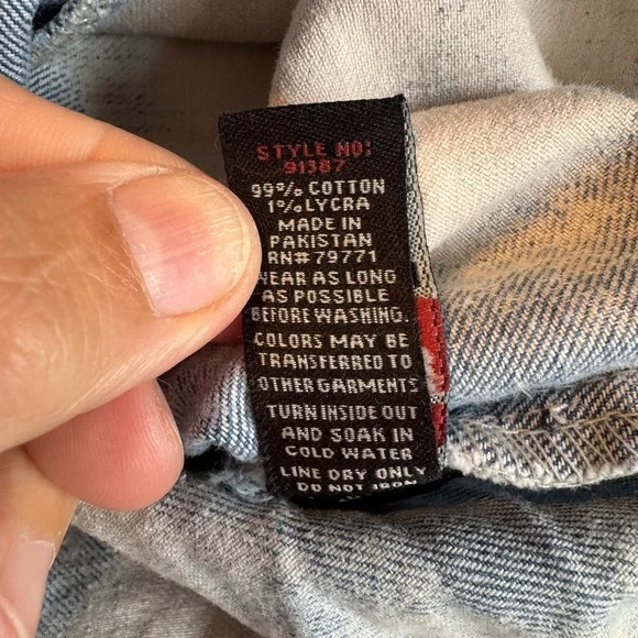 Jordan Craig distressed/bleached legacy edition denim‎ jacket 2XL - Picture 2 of 11